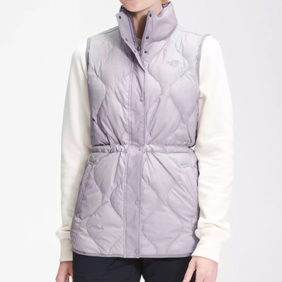 NWT The North Face Westcliff Down Vest Women’s Small Minimal Greg Lilac S - Picture 1 of 11